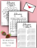 February Printable Planner / Bullet Journal 