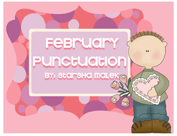 Preview of February Punctuation (S. Malek Freebie)