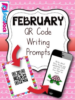 Preview of February QR Code Writing Prompts