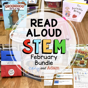 Preview of February READ ALOUD STEM™ Activities and Challenges BUNDLE
