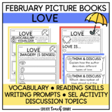 February Read Aloud Books | Love | Reading Activities & Le