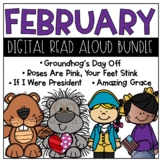 February Read Aloud DIGITAL Bundle for Google Classroom™ G