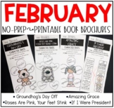 February Read Aloud PRINTABLE Book Brochures Bundle