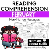 February Reading Comprehension Passages and Questions