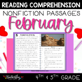 February Reading Comprehension Passages with Questions