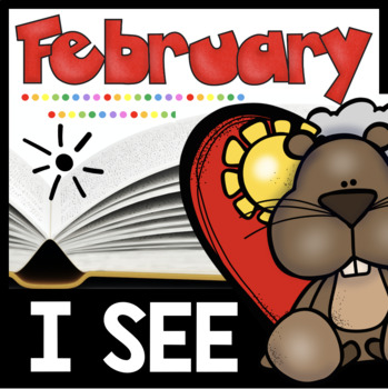 Preview of February Reading Kindergarten Valentines Day Groundhog Teeth Dentist worksheets
