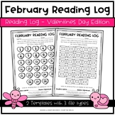 February Reading Log | Valentines Day Edition