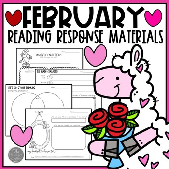 Preview of February Reading Response Materials