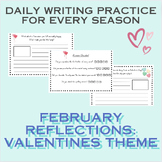 February Reflections: Daily Writing Prompts Pack (Friendsh