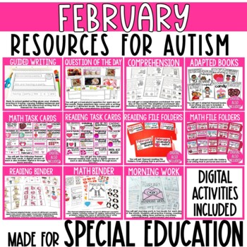 Preview of February Resources for Special Education