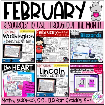 February Resources to Use Throughout the Month by The Rocket Resource