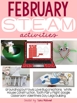 Preview of February STEAM Activities