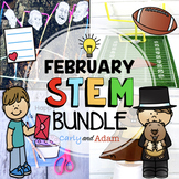 February STEM Activities and Challenges BUNDLE