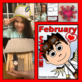 February STEM Center Challenges | Valentine's Day STEAM Ac
