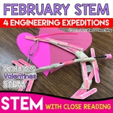 February STEM Activities Challenges Valentines Day Party S
