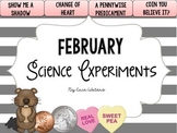 February Science Experiments & Activities