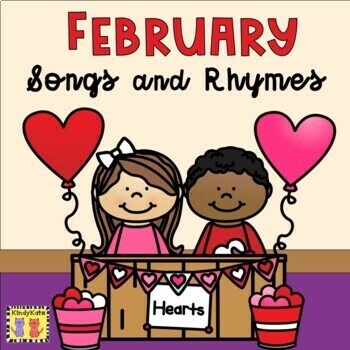 Preview of February Circle Time Songs and Rhymes, Black History Month, Groundhog Day