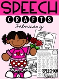 February: Speech Therapy Crafts
