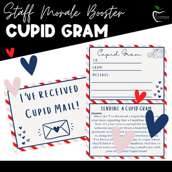 Preview of February Staff Morale Booster | Cupid Gram