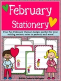 Stationery - February Themed {FREEBIE}
