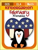 February Math And ELA Unit (Kindergarten)