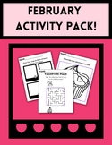 February/Valentine Activity Pack