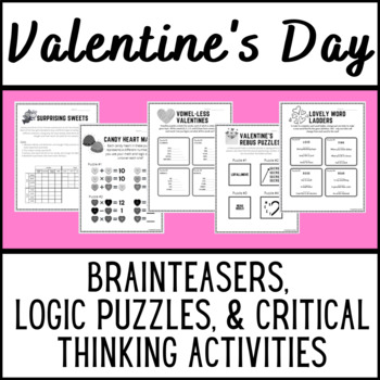 valentine's day critical thinking activities