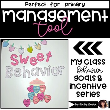 Preview of February Valentine's Day Bulletin Board | Classroom Behavior Management EDITABLE