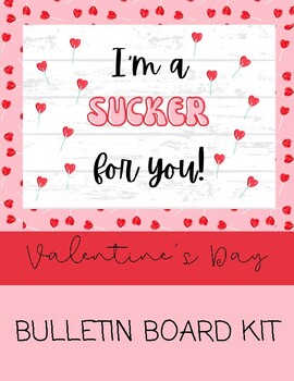 Preview of February/Valentine's Day Bulletin Board Kit