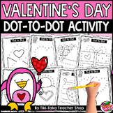 February Valentine's Day Dot to Dot Activity