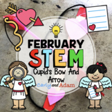 Cupid's Bow and Arrow Valentines Day STEM Activity