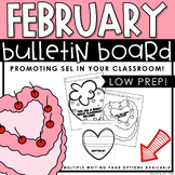 February Valentine's Day Writing Bulletin Board | LOW PREP