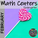 February Valentines Math Centers Kindergarten