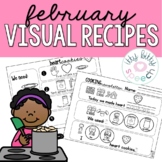 February Visual Recipes for Speech Therapy, Special Educat