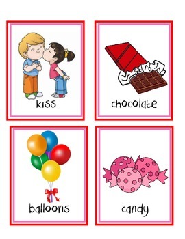 February Vocabulary Cards by Mrstessierkindergarten | TPT