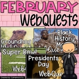 February WebQuest Bundle | Black History Month Project & P