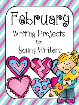 Preview of February Writing Projects for Young Writers