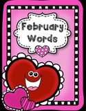 February Word Bank --VISUAL STYLE:)