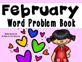 February Word Problem Book {First Grade} by The Neat and Tidy Classroom