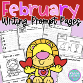 February Writing Activities for first or second grade
