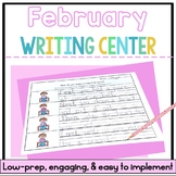 February Writing Center Winter Prompts, Activities and Bul