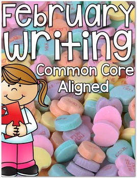 Preview of February Writing {Common Core Aligned}