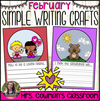 Preview of February Writing Crafts