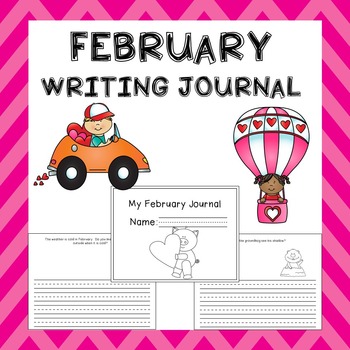 Preview of February Writing Activities / February Journal