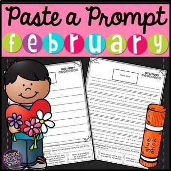February Writing Prompts by Second Grade Smiles | TpT