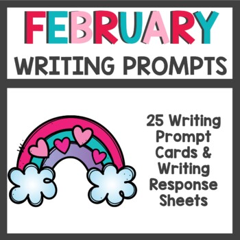 February Writing Prompts by Teaching Superkids | TPT