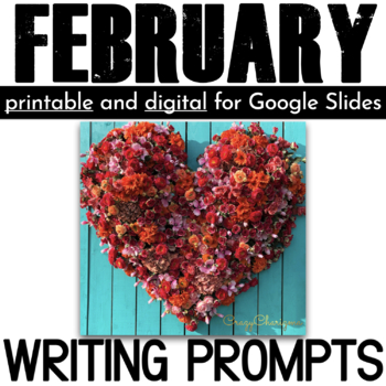 Preview of February Writing Prompts