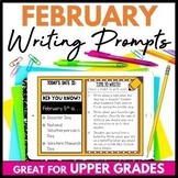 February Writing Prompts | Daily Journal Writing