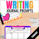 February Writing Prompts Journal - Daily Quick Write, Bell