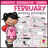 February Writing Prompts | Real-World/Draw & Write Formats